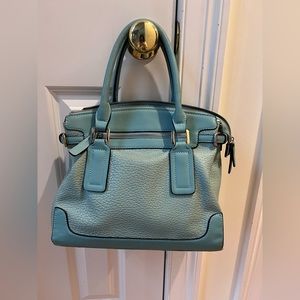 Green handbag
